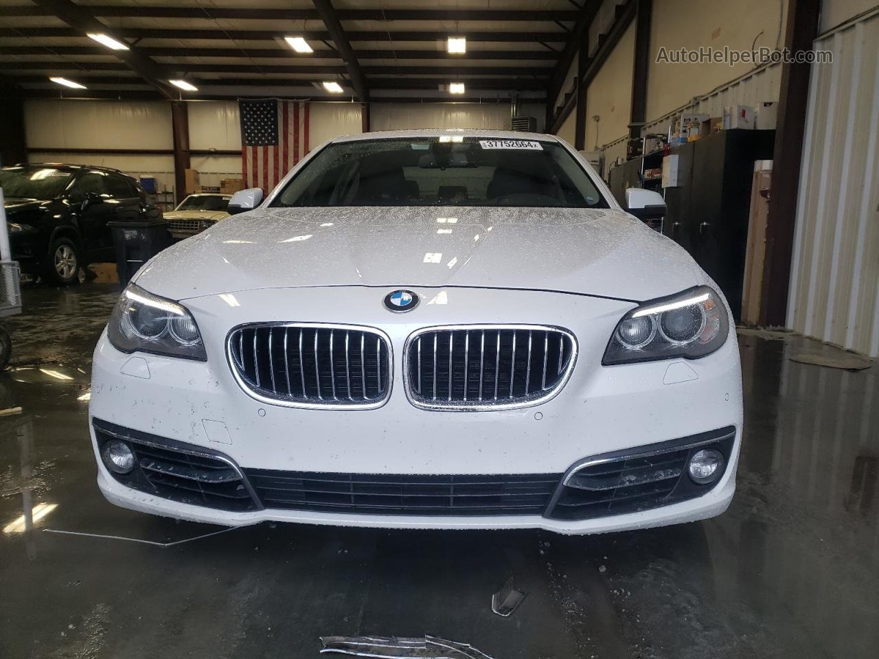 2014 Bmw 535 D Xdrive White vin: WBAFV3C57EDZ33394