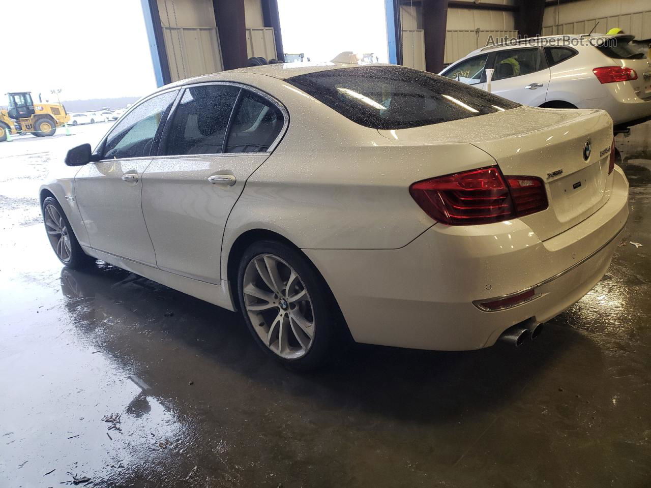 2014 Bmw 535 D Xdrive White vin: WBAFV3C57EDZ33394