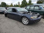 2004 Bmw 745 I Blue vin: WBAGL63414DP69268