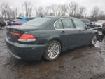 2004 Bmw 745 I Зеленый vin: WBAGL63434DP68607