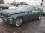 2004 Bmw 745 I Зеленый vin: WBAGL63434DP68607