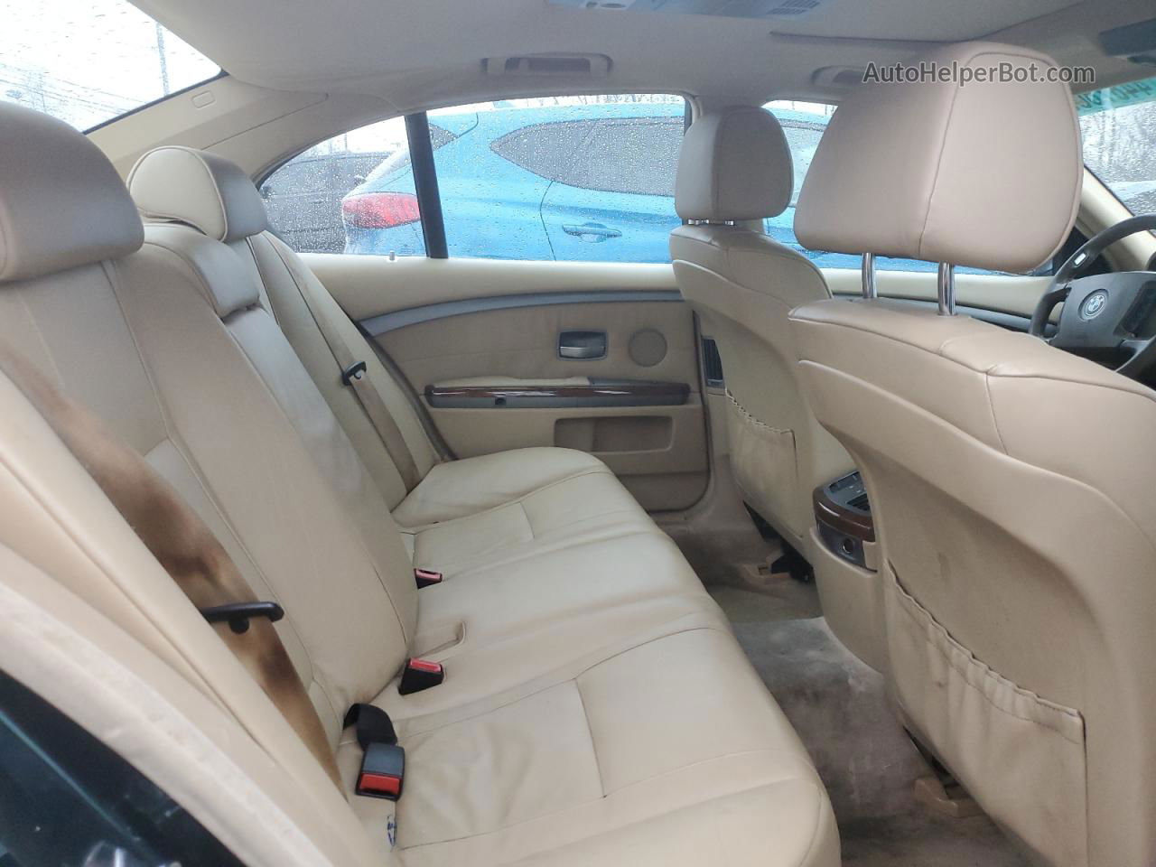 2004 Bmw 745 I Зеленый vin: WBAGL63434DP68607