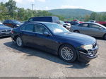 2004 Bmw 7 Series 745i Dark Blue vin: WBAGL63444DP69412