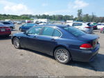 2004 Bmw 7 Series 745i Dark Blue vin: WBAGL63444DP69412