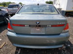 2004 Bmw 745 I Turquoise vin: WBAGL63454DP68530