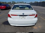 2004 Bmw 745i   Белый vin: WBAGL63474DP71705