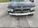 2004 Bmw 7 Series 745i Черный vin: WBAGL63494DP70183