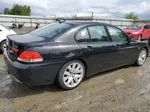 2004 Bmw 745 I Черный vin: WBAGL634X4DP68927