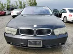 2004 Bmw 745 I Black vin: WBAGL634X4DP68927