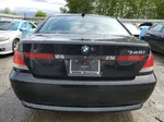 2004 Bmw 745 I Черный vin: WBAGL634X4DP68927