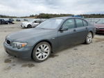 2004 Bmw 745 I Gray vin: WBAGL63504DP73899