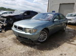 2004 Bmw 745 I Teal vin: WBAGL63504DP74003