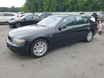 2004 Bmw 745 I Black vin: WBAGL63504DP74146