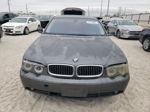 2004 Bmw 745 I Gray vin: WBAGL63524DP72463