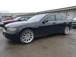 2004 Bmw 745 I Черный vin: WBAGL63544DP73355