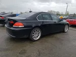 2004 Bmw 745 I Черный vin: WBAGL63544DP73355