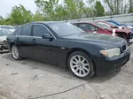 2004 Bmw 745 I Black vin: WBAGL63544DP73355