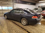 2004 Bmw 745 I Blue vin: WBAGL63544DP74103