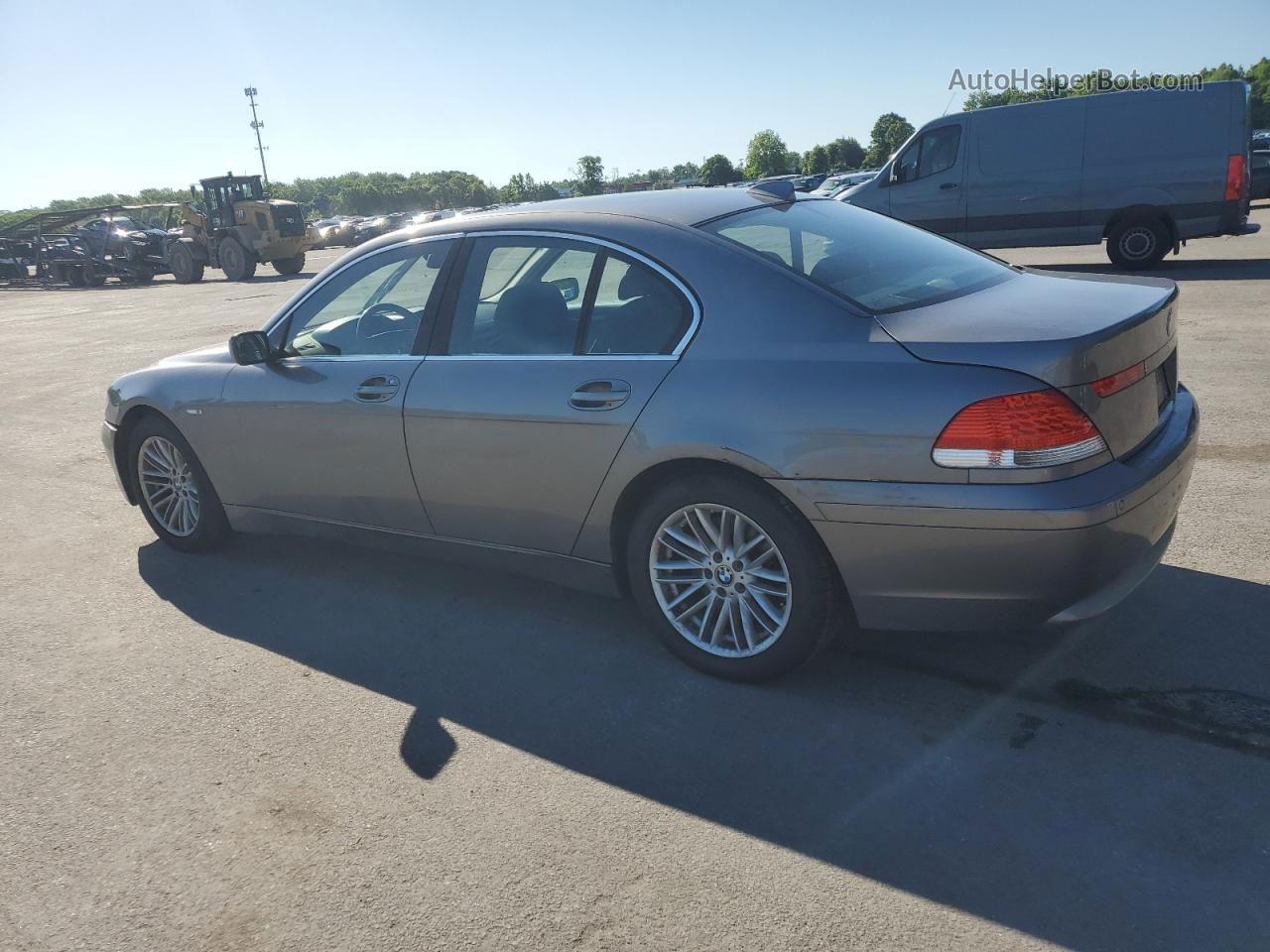 2004 Bmw 745 I Желто-коричневый vin: WBAGL63554DP72733