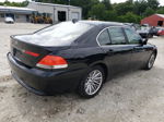 2004 Bmw 745 I Черный vin: WBAGL63554DP73090