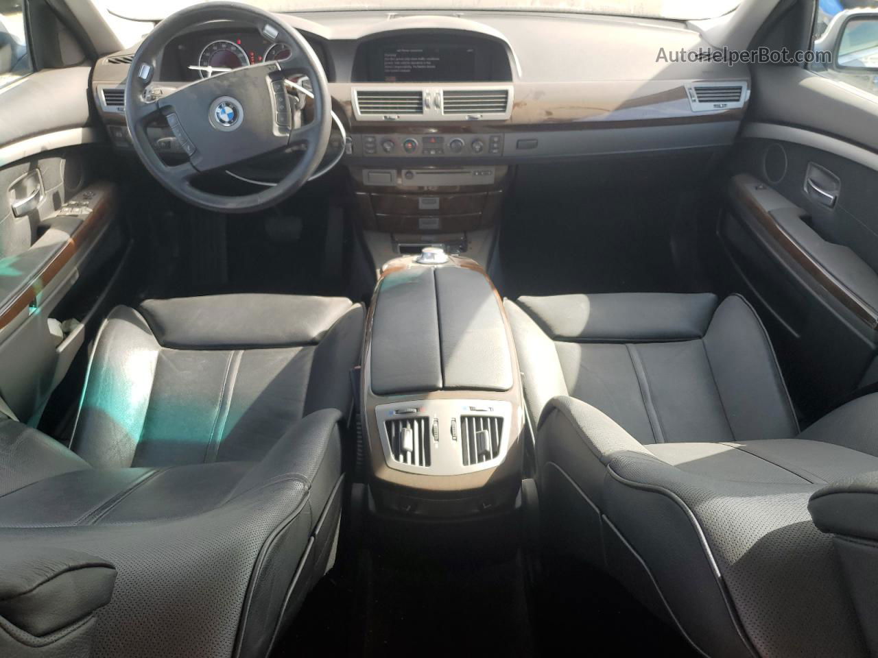 2004 Bmw 745 Li Silver vin: WBAGN63404DS47838