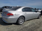 2004 Bmw 745 Li Silver vin: WBAGN63404DS47838