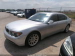 2004 Bmw 7 Series 745li Серебряный vin: WBAGN63404DS47841