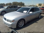 2004 Bmw 7 Series 745li Silver vin: WBAGN63414DS50294