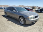 2004 Bmw 745 Li Gray vin: WBAGN63444DS48491