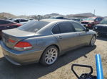 2004 Bmw 745 Li Gray vin: WBAGN63444DS48491