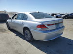 2004 Bmw 745 Li Silver vin: WBAGN63454DS49200