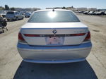 2004 Bmw 745 Li Silver vin: WBAGN63454DS49200