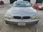 2004 Bmw 745 Li Gray vin: WBAGN63484DS47280