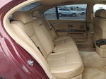 2004 Bmw 745 Li Burgundy vin: WBAGN63484DS48980