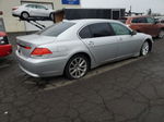 2004 Bmw 745 Li Silver vin: WBAGN63484DS49160