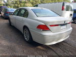 2004 Bmw 745li   White vin: WBAGN63494DS46249