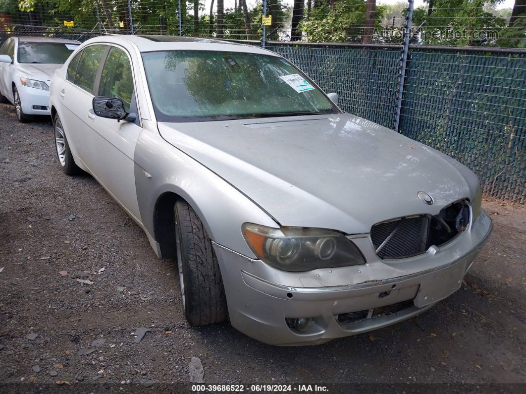 2004 Bmw 745li   White vin: WBAGN63494DS46249