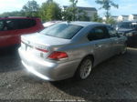 2004 Bmw 7 Series 745li Серебряный vin: WBAGN63494DS47143