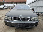 2004 Bmw 745 Li Черный vin: WBAGN634X4DS50004