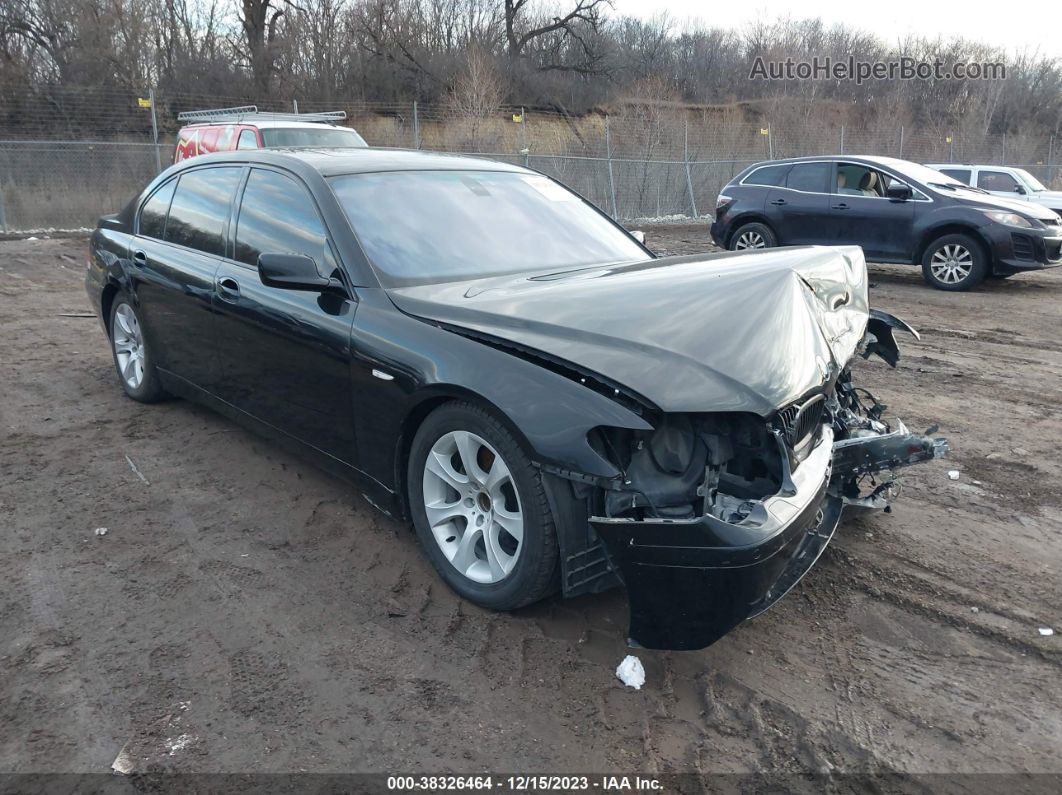 2004 Bmw 745li   Black vin: WBAGN63504DS52126