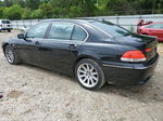 2004 Bmw 745 Li Black vin: WBAGN63524DS55948