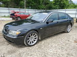 2004 Bmw 745 Li Черный vin: WBAGN63524DS55948