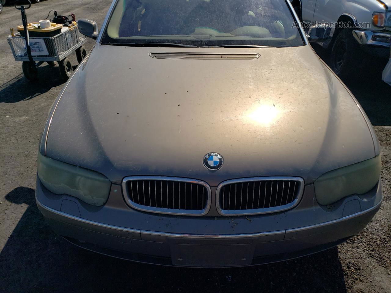 2004 Bmw 745 Li Tan vin: WBAGN63574DS52818