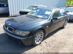 2004 Bmw 745li   Black vin: WBAGN63574DS54889