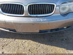 2004 Bmw 745li   Серебряный vin: WBAGN63584DS55811