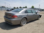 2004 Bmw 745 Li Gray vin: WBAGN635X4DS52506