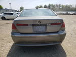 2004 Bmw 745 Li Gray vin: WBAGN635X4DS52506