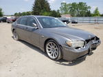 2004 Bmw 745 Li Серый vin: WBAGN635X4DS52506