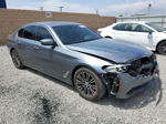 2017 Bmw 530 I Blue vin: WBAJA5C30HWA35456