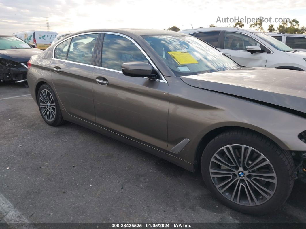 2017 Bmw 530i   Brown vin: WBAJA5C33HG456191